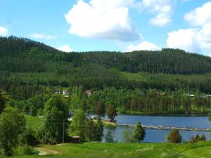 Lachszuchtanstalt in Älvdalen