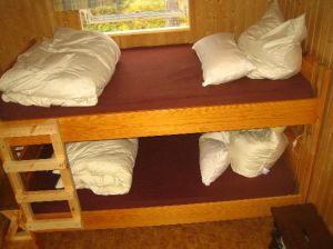 Unser Stockbett im Gästehaus