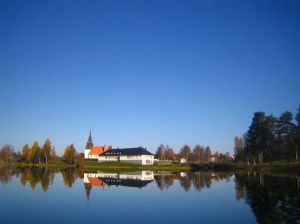 Dorfkirche in Venjan