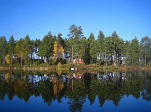 Einsam gelegen am Venjansjön